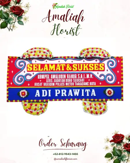 Papan Bunga Ucapan Selamat Gondanglegi Wetan